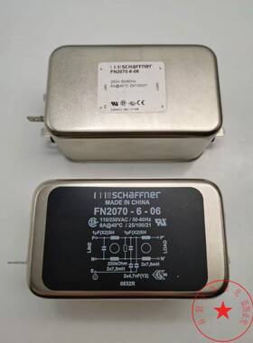 FN2070-6-06夏弗纳Schaffner滤波器FN2070-16-06 FN2070-36-08新