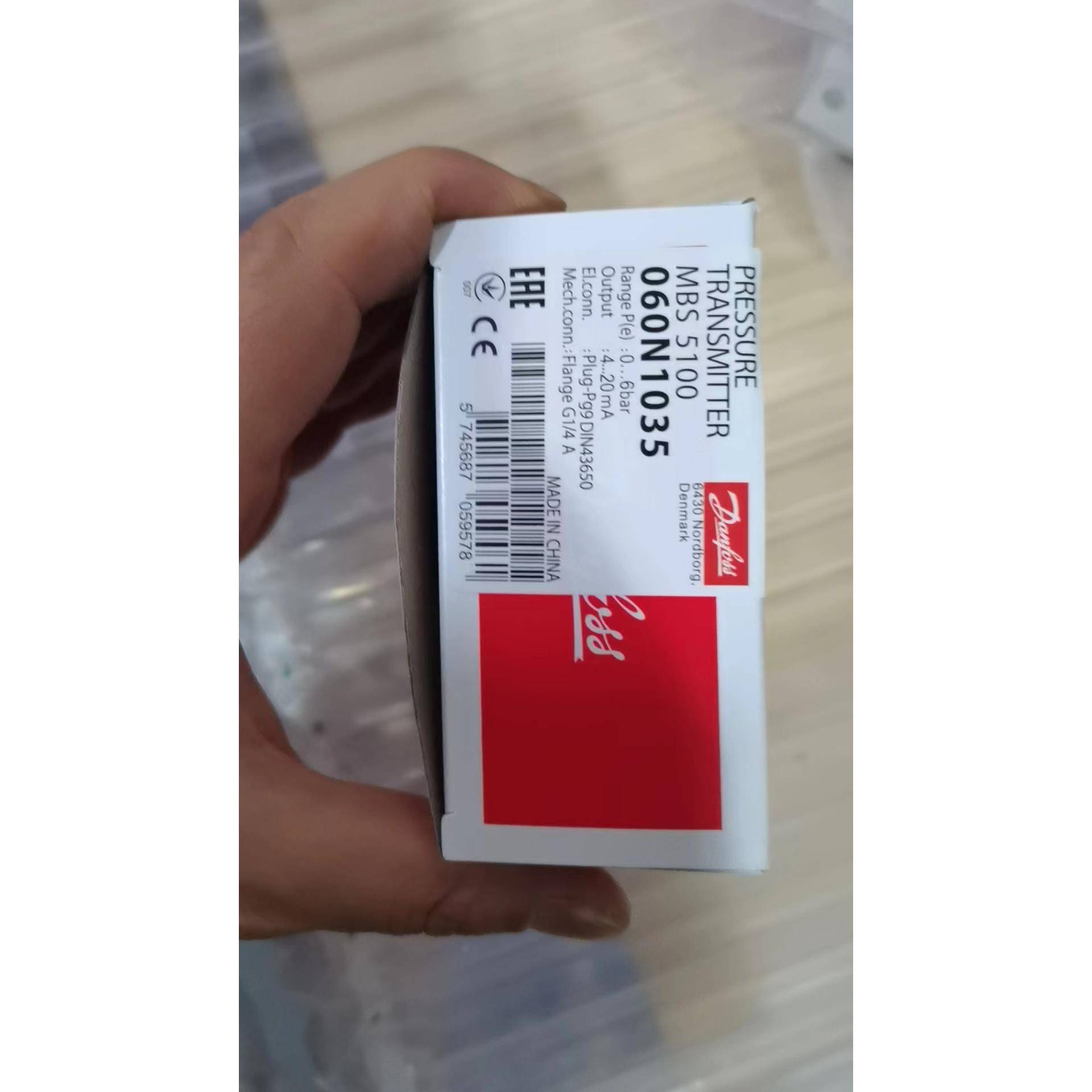丹佛斯压力传感器MBS5100 060