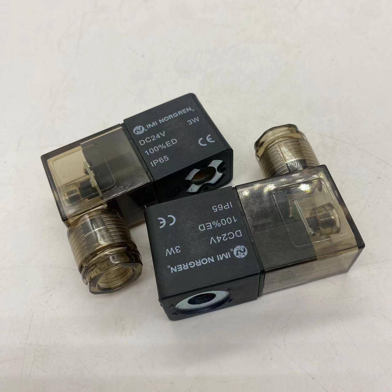 诺冠VCB22B517A-AB213阀体原装线圈NORGREN电磁阀线圈DC24V AC230