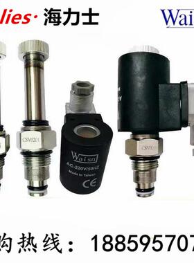 台湾崴盛WAISN电动止回阀CSV0401 JS-2A CSV-04-01 DC24V AC220V