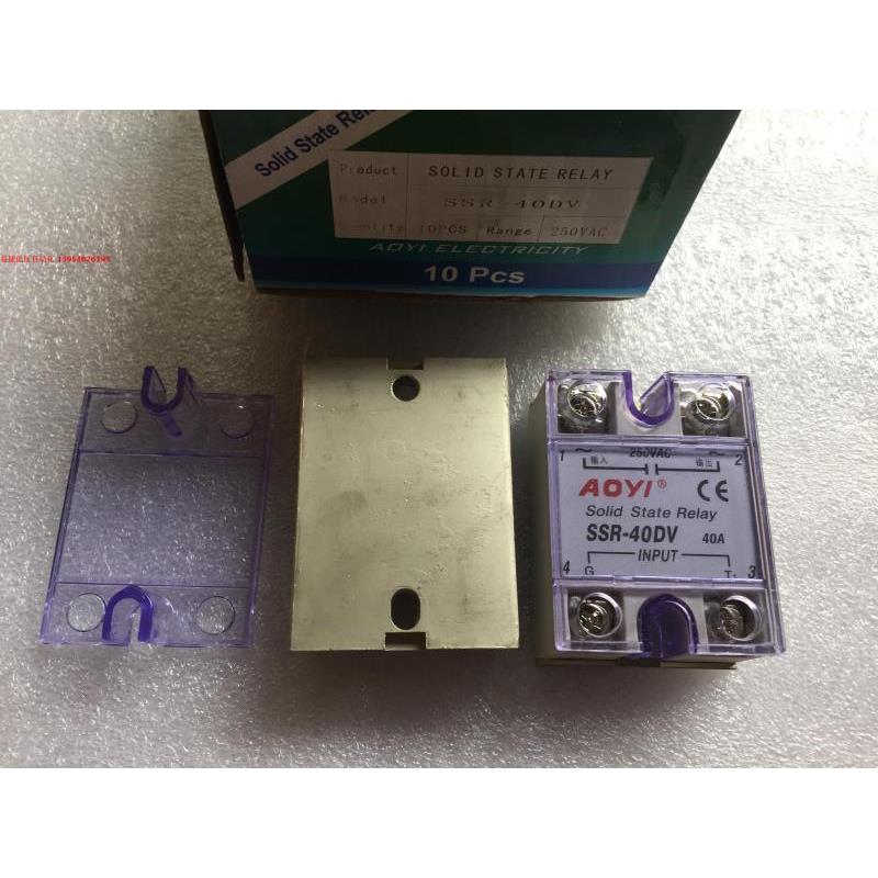 AOYI奥仪 SSR-40DV 可控硅模块 调压模块 配套ZKG-2000 ZKD-6000
