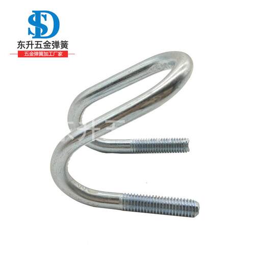 U猪螺栓 抱箍螺丝 十字562U管卡大棚管型卡U型养设备畜牧U型紧双