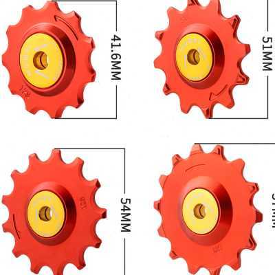 山地公路自行车变速器后拨导轮兼容9/10/11/12速正负齿11/14