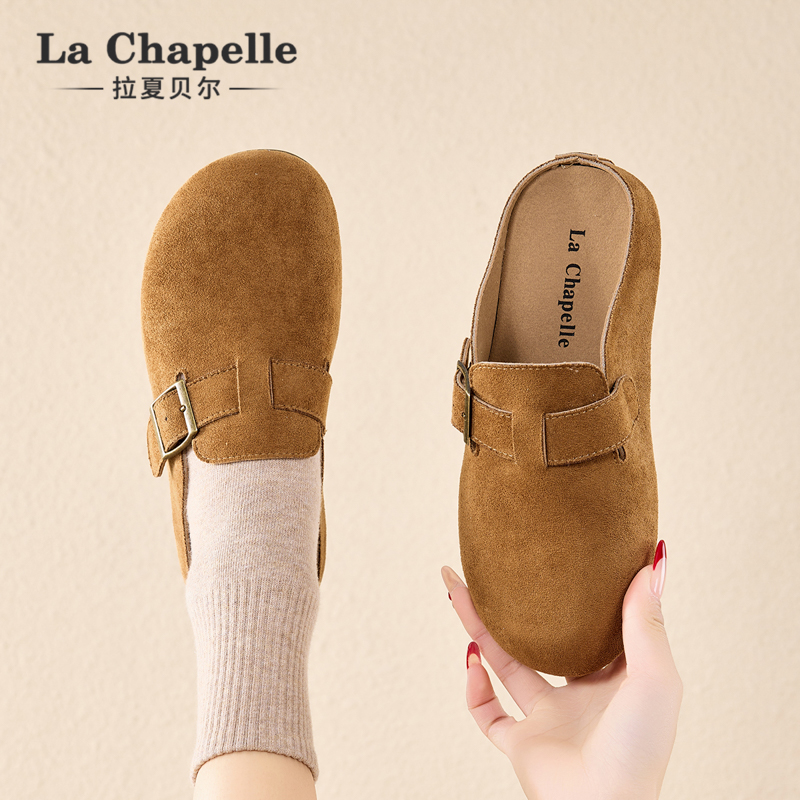 拉夏贝尔半拖勃肯鞋女