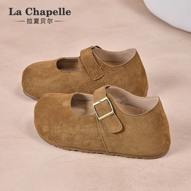 拉夏贝尔2025新款春夏季勃肯鞋