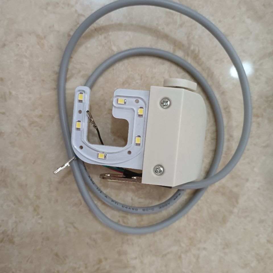 重机电脑平缝机倒缝开关DDL8100B-7倒回针开关8100可调LED灯