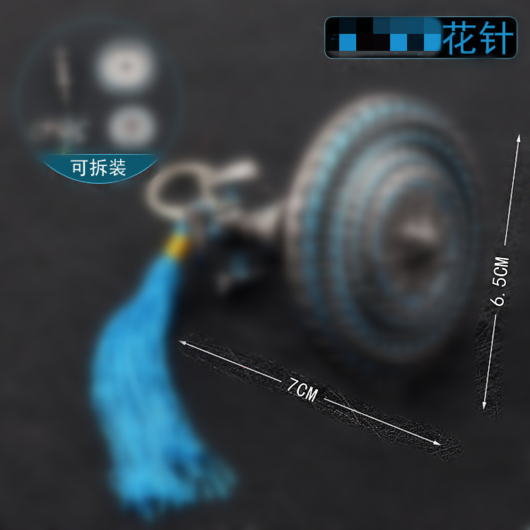 国潮唐三 前世 暗器暴雨梨花针武器海神叉模型