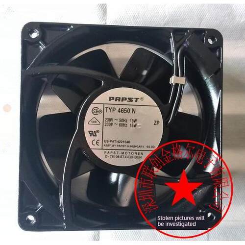 TYP 4650N 230V 原装正品德国进口 120*120*38进口耐高温风扇