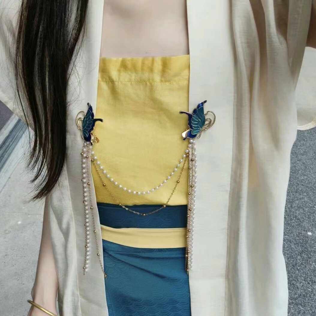 合金古风两用防风夹后压图片