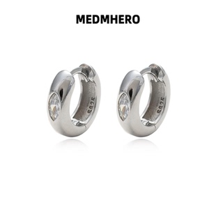 MEDM HERO荷鲁斯之眼耳环男女通用美式高级耳圈百搭简约时尚耳钉