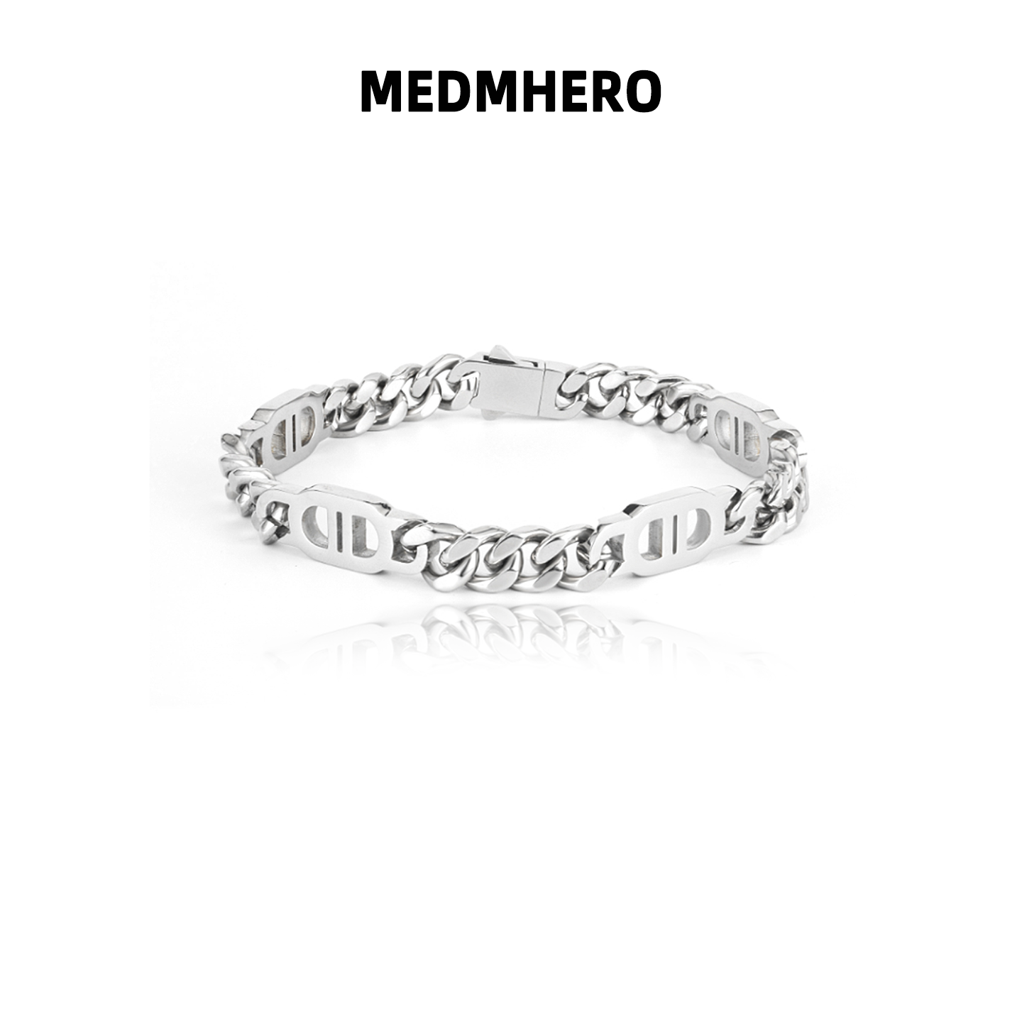 官方正品双D字母古巴手链男设计高级感猪鼻子七夕礼物生日送男友