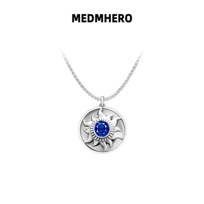 田栩宇逆爱池骋项链太阳花生辰石