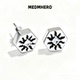 MEDM HERO太阳神耳钉男纯银痞帅风耳环个性 潮流简约百搭情侣耳饰