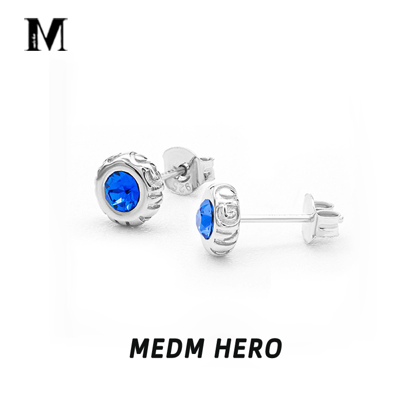 MEDMHERO925银小众轻奢高级耳饰