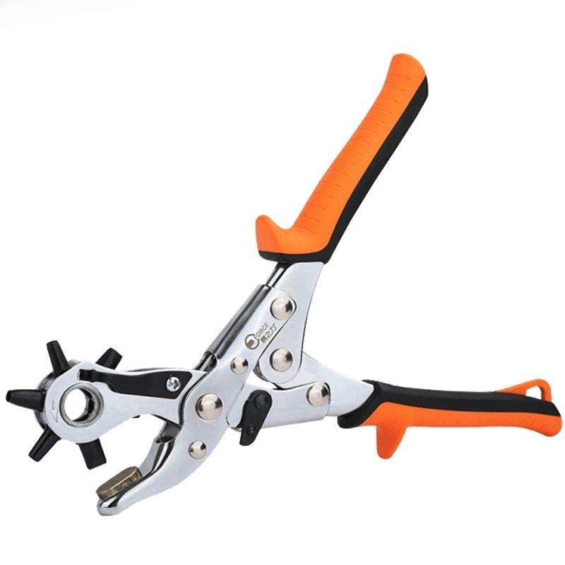 皮带打孔器多功能打孔钳腰带裤带表带手表打眼器打洞机钻孔省力