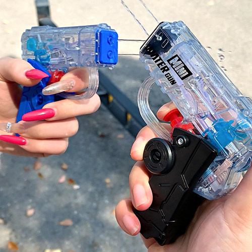 夏季迷你双孔折叠变形水枪