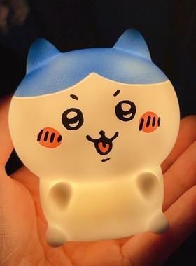 创意可爱吉伊乌萨奇小八小夜灯生日礼物送女生睡眠夜用氛围摆摊