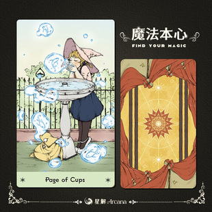 星解《魔法本心》正版塔罗牌高颜值Find Your Magic tarot近韦特