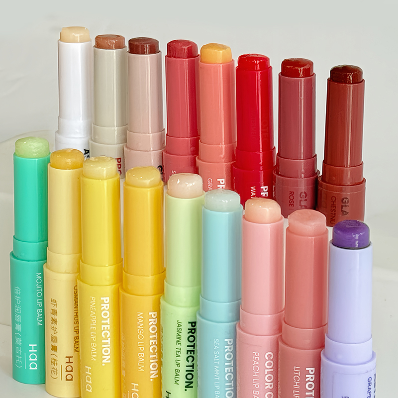 虾青素儿童润唇膏秋冬滋润补水保湿膏高颜值葡萄味温变男女旗舰店