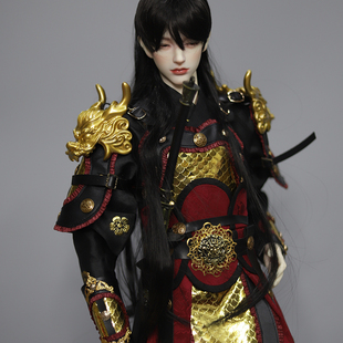 南安梦光明甲劲装古风70叔75bjd自制原创娃衣服龙魂ID75【关仓】