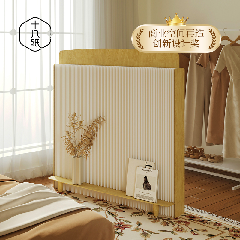 屏风隔断十八纸折叠移动围栏玻璃