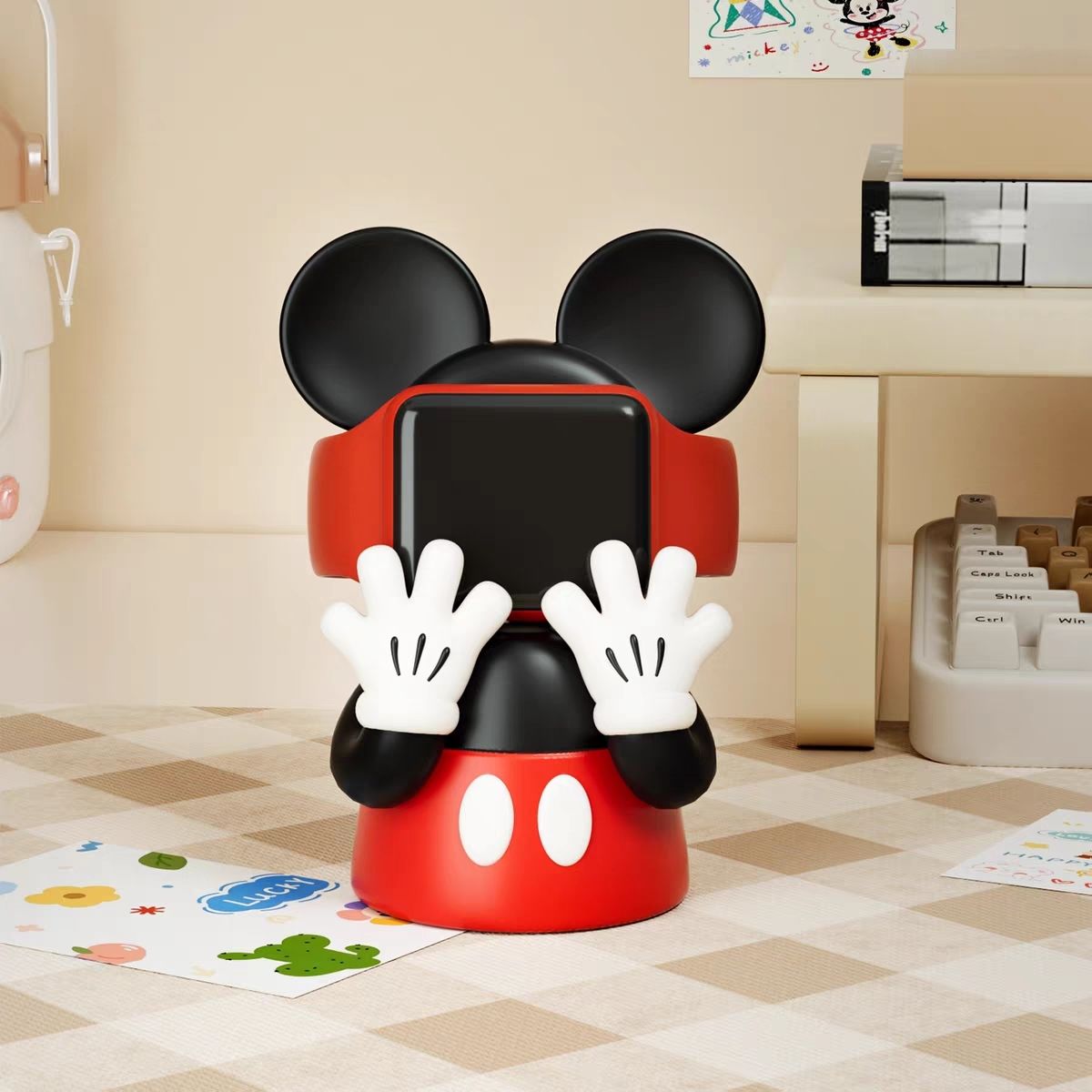 米奇苹果iwatch手表充电器支架applewatch通用底座摆件生日礼物