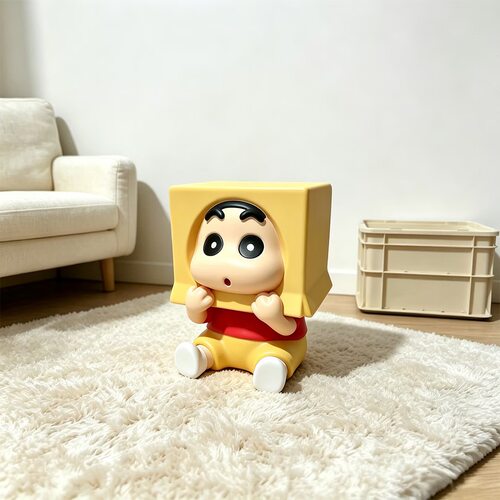 蜡笔小新换鞋凳儿童卡通凳小凳子可爱创意板凳穿鞋凳矮凳沙发凳子