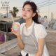 Letter 百搭简约外搭上衣 新款 from moon挂脖背心女2025夏季