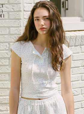 Letter from moon休闲简约短袖女2025年夏季新款纯棉百搭舒适上衣