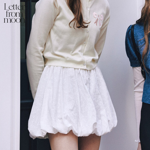 短裙蕾丝LETTERFROMMOON设计感