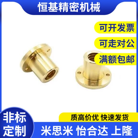 替代上隆梯形丝杆螺母NSAR/NSBR-8 10 12 16 20 25 32 36 40丝杠