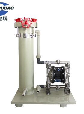 JF-2004苏州电镀过滤机可移动化学镀过滤泵 电镀镍镀铜通用