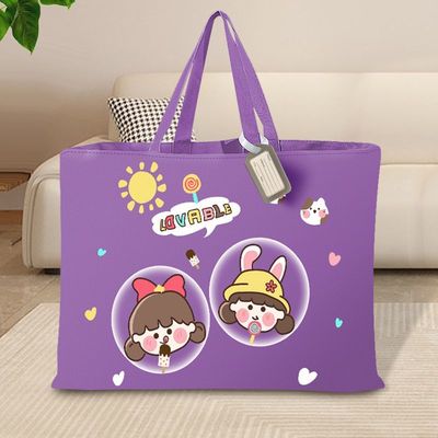 小学生午睡收纳袋幼儿园被子收纳袋学生装棉被褥衣服专用卡通牛津