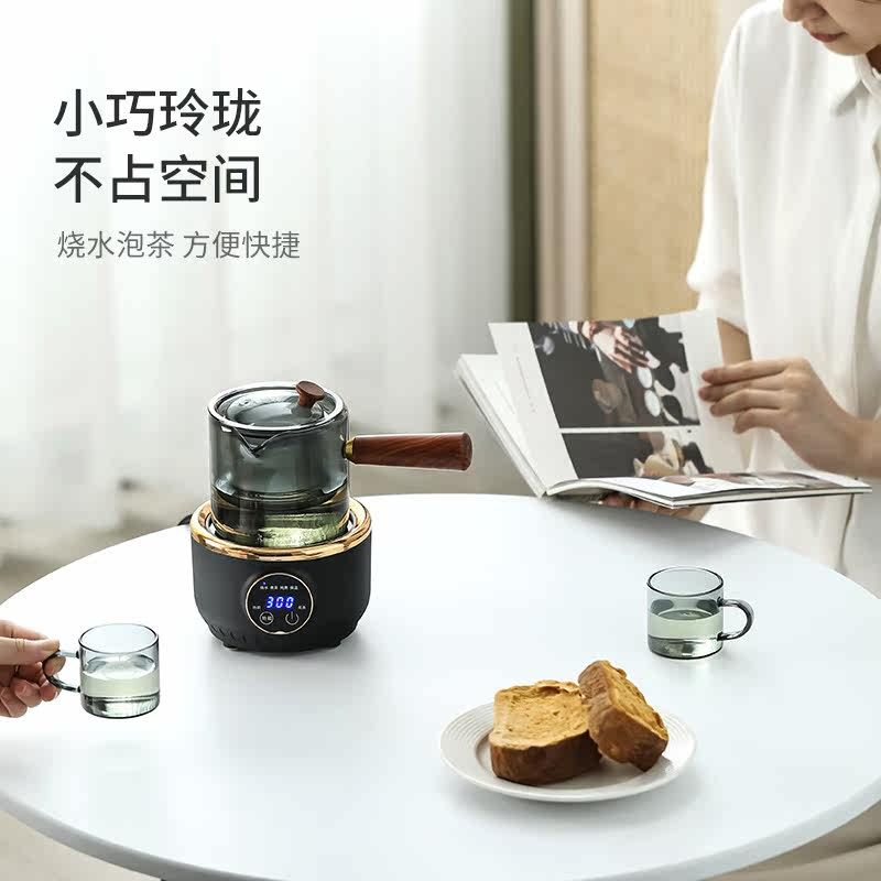 玻璃煮茶器煮茶炉办公室小型煮养生茶电陶炉专用煮茶壶一人用茶具