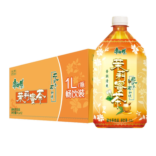 茉莉蜜茶茉莉味饮料饮品大瓶