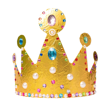 三八妇女节手工PVC透明女王皇冠