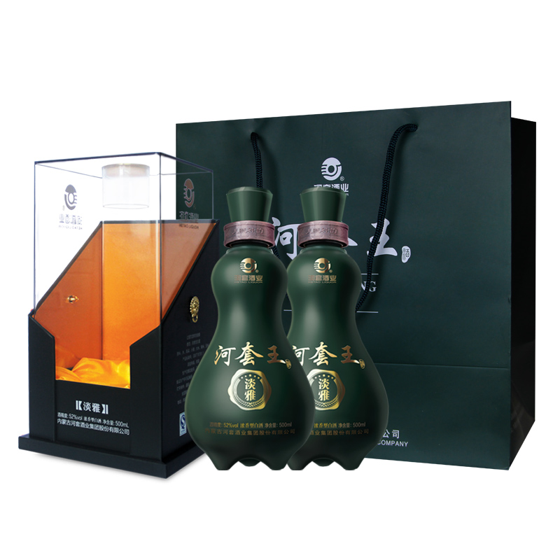 河套酒业河套王500ml*2瓶52度
