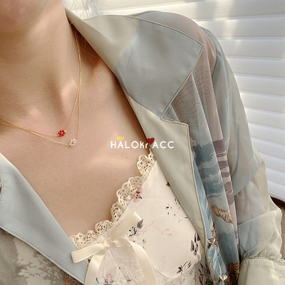 HALOkrACC韩国一朵小花手链