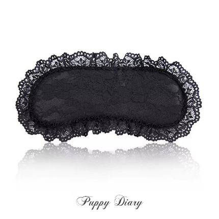 Puppy*蕾丝眼罩女蒙眼遮光性感禁欲系蕾丝手环纯欲风饰品