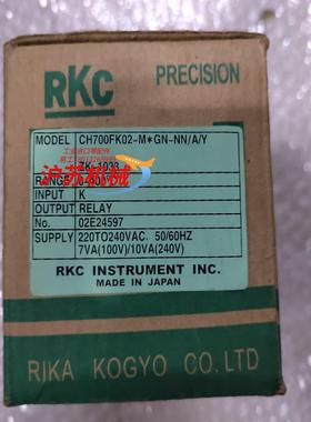 RKC温控仪CH700FK02-M*GN-NNAY全新原