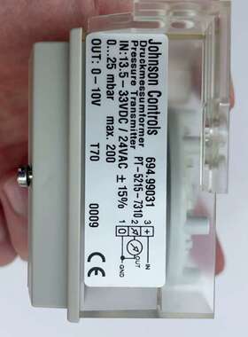 江森压力变送器PT-5215-7310全新，订货号694.9