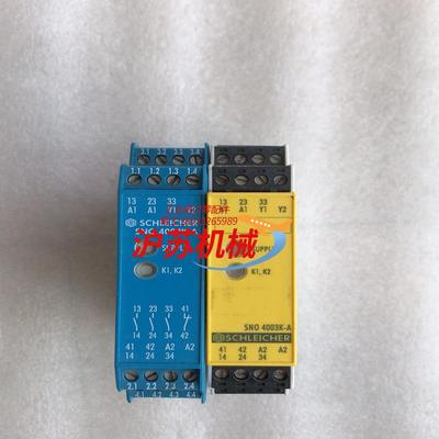 件施莱西尔SCHLEICHER安全继电器SNO4003K