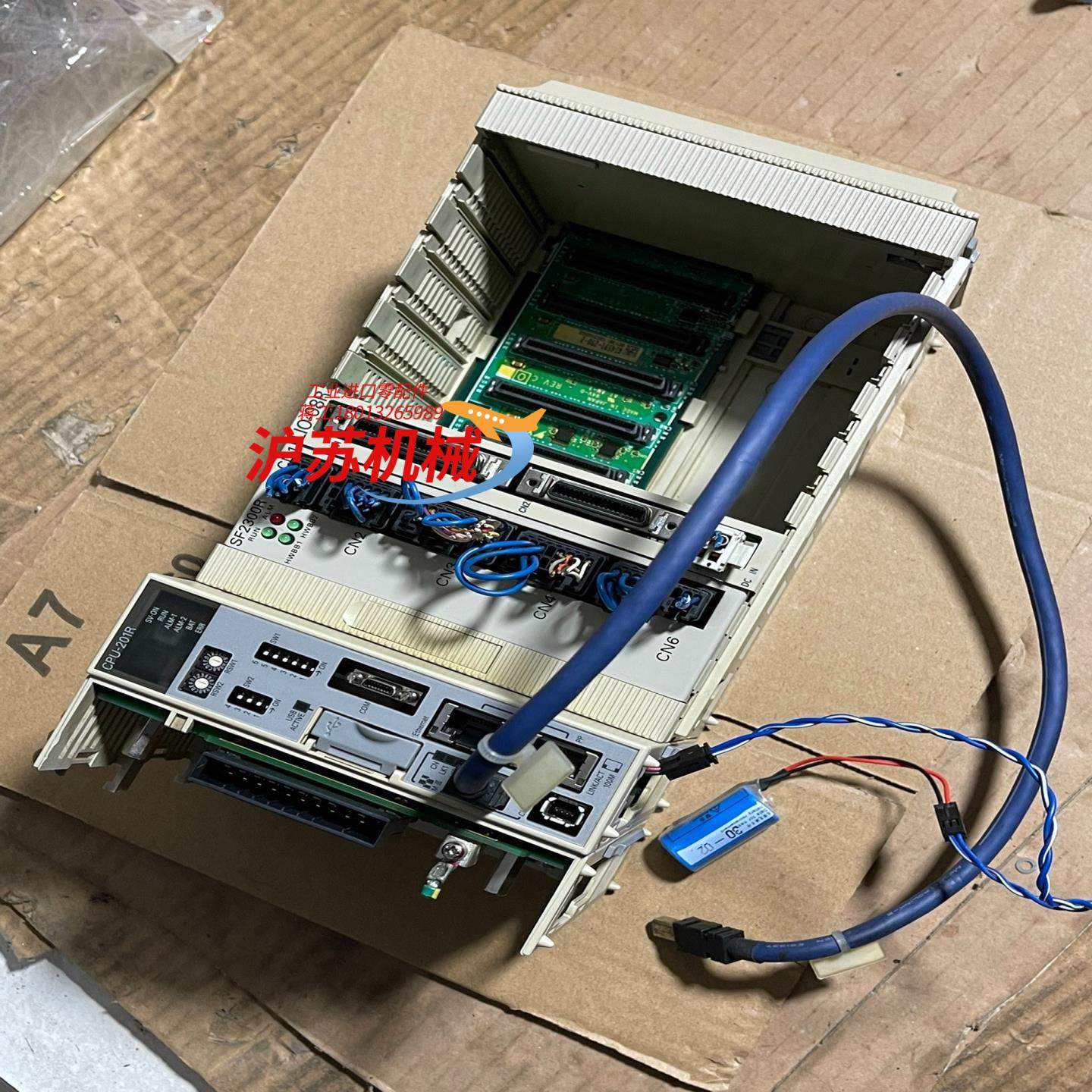 安川FS100机器人控制柜CPU-201R 1套 外壳有