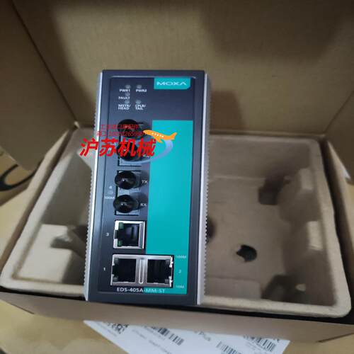 MOXA EDS-405A-MM-ST 全新 网管交换机