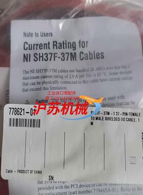 NI SH37F-37M-1 778621-01 原装正品全