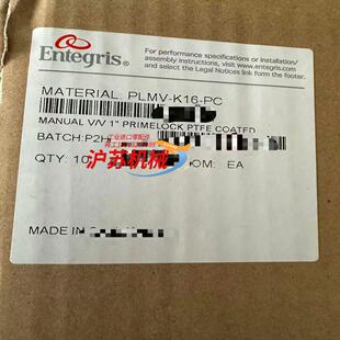 k16 plmv pc1英寸手动 entegris 英特格