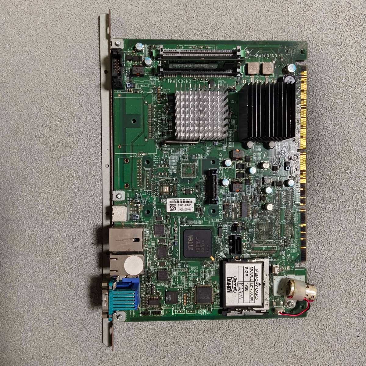 OTC机器人CPU系统主板 L21700C带系统卡 议价出