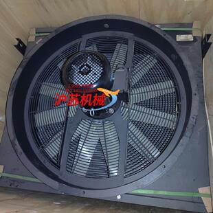 川润齿轮箱散热装 置含电机扇叶及散热芯体散热器型号CR