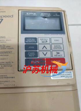 安川变频器G7A4011380V11kw成色如图