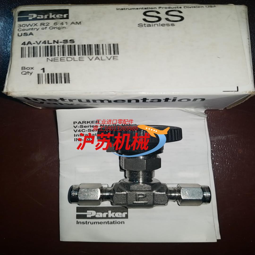 PARKER 4A-V4LN-SS 针阀 14卡套 阀门